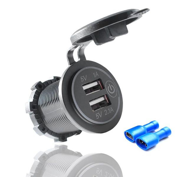 other auto electronics car motorcycle touch switch 3.1a dual usb charger socket with 2 terminals
other auto electronics car motorcycle touch switch 3.1a dual usb charger socket with 2 terminals