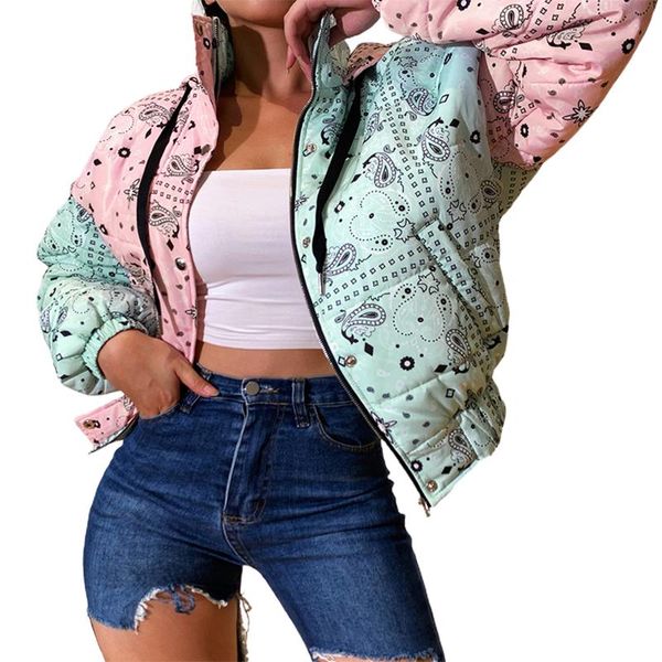 women's jackets women clothing hooded cotton-padded jacket adults color block cashew nut print long sleeve outerwear with pockets draws, Black;brown
women's jackets women clothing hooded cotton-padded jacket adults color block cashew nut print long sleeve outerwear with pockets draws, Black;brown