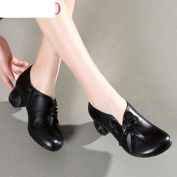 sandals flower genuine leather women pumps high heels shoes for female soft autumn handmade office shoes npjx, Black
sandals flower genuine leather women pumps high heels shoes for female soft autumn handmade office shoes npjx, Black