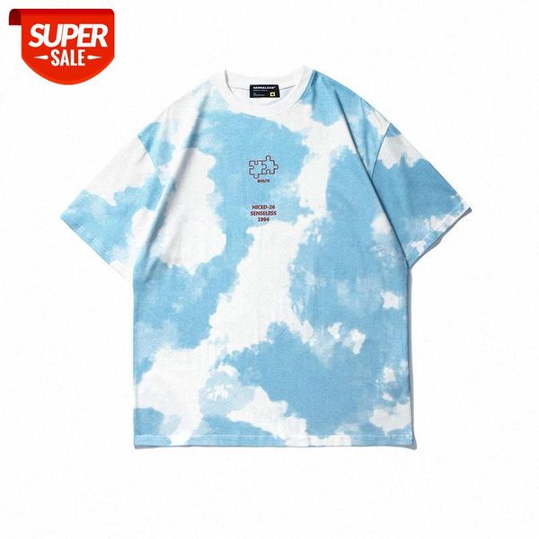 european and american high street simple old t-shirt wash oversize tie-dye printing embroidery short-sleeved tee male #t40o, White;black
european and american high street simple old t-shirt wash oversize tie-dye printing embroidery short-sleeved tee male #t40o, White;black