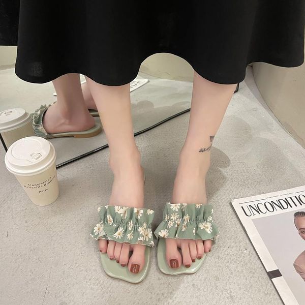 sandals women summer printing shoe beach slides retro mules flat slipper outdoor home women's non-slip #, Black
sandals women summer printing shoe beach slides retro mules flat slipper outdoor home women's non-slip #, Black