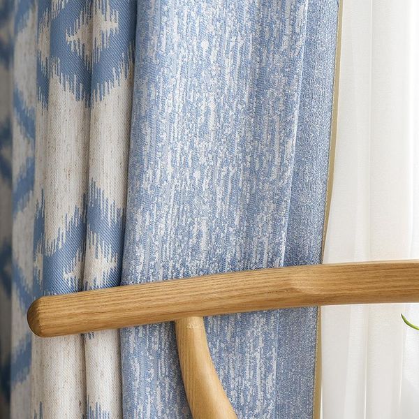 curtain & drapes custom nordic simplicity modern cotton jacquard shading bedroom blue livingroom window thick blackout m1048
curtain & drapes custom nordic simplicity modern cotton jacquard shading bedroom blue livingroom window thick blackout m1048