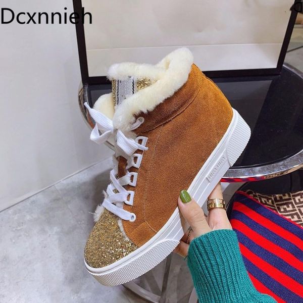boots designer women shoes winter plus velvet warm snow cow suede real wool round toe zapatos de mujer, Black
boots designer women shoes winter plus velvet warm snow cow suede real wool round toe zapatos de mujer, Black