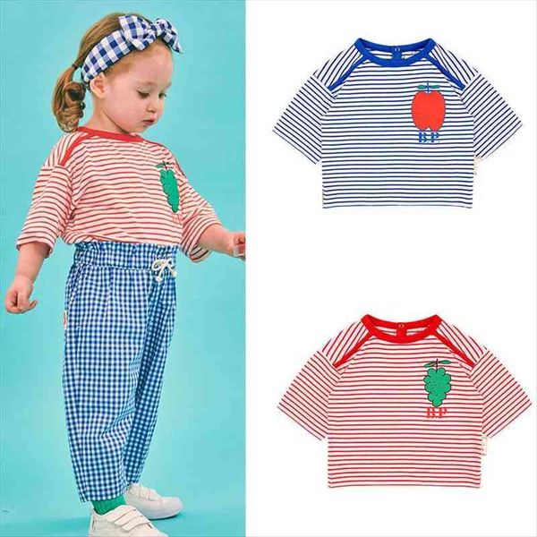 toddler boys and girls summer spring clothes striped t shirt lovely look little kids loose cotton, Blue
toddler boys and girls summer spring clothes striped t shirt lovely look little kids loose cotton, Blue