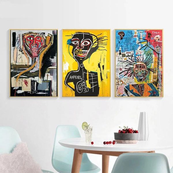 paintings jean michel basquiat street graffiti abstract art poster print canvas painting unique wall pictures for living room home decor
paintings jean michel basquiat street graffiti abstract art poster print canvas painting unique wall pictures for living room home decor