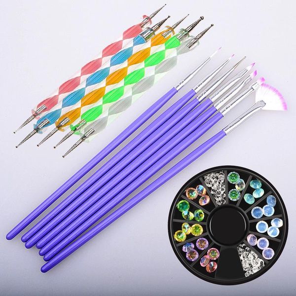 nail art kits brush uv gel polish painting drawing brushes pen decoration rhinestones dotting kit clean manicure tools set
nail art kits brush uv gel polish painting drawing brushes pen decoration rhinestones dotting kit clean manicure tools set