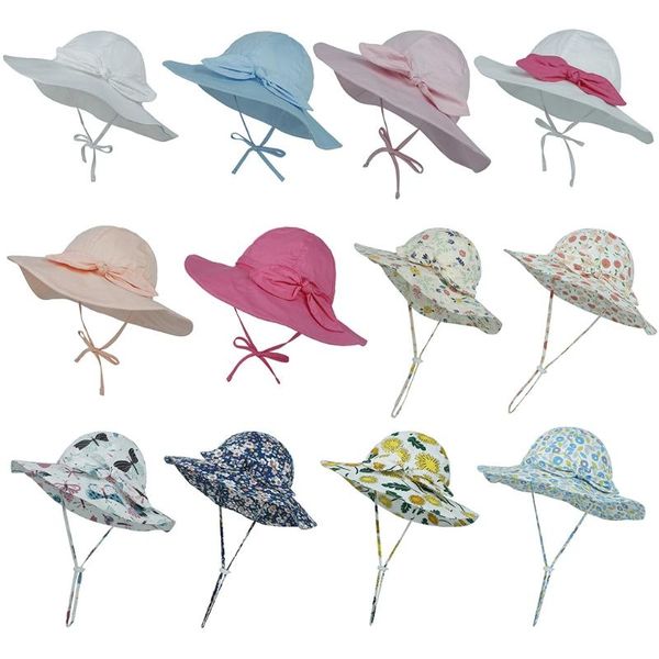 summer baby sun hat girls bucket caps infant uv protection cotton hats fit for kids of 1 to 2 years old wide brim, Blue;gray
summer baby sun hat girls bucket caps infant uv protection cotton hats fit for kids of 1 to 2 years old wide brim, Blue;gray