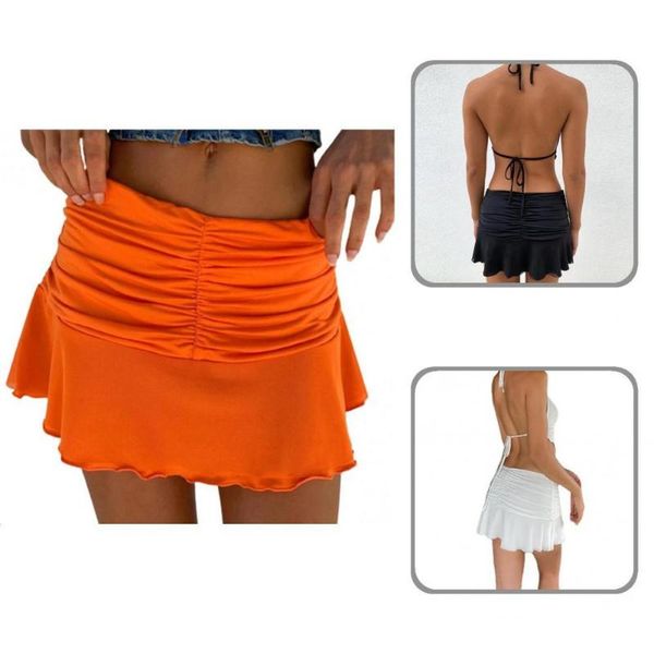 two piece dress solid color soft a-line skirt with bandage tank mini cozy for party, White
two piece dress solid color soft a-line skirt with bandage tank mini cozy for party, White
