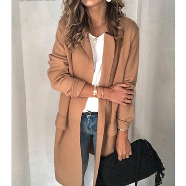 women's suits & blazers office blazer jacket 2021 autumn simple solid color suit long sleeve coats chic 6 colour outwear s-3xl, White;black
women's suits & blazers office blazer jacket 2021 autumn simple solid color suit long sleeve coats chic 6 colour outwear s-3xl, White;black