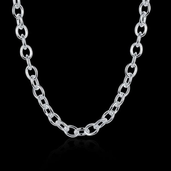 chains special offer 925 sterling silver necklace for woman men fashion charm 18 inch fine chain luxury jewelry lady party wdding gift
chains special offer 925 sterling silver necklace for woman men fashion charm 18 inch fine chain luxury jewelry lady party wdding gift
