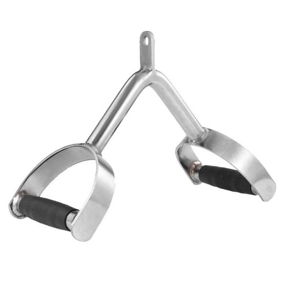 accessories cable machine v-bar handle pull down double d-handles stainless steel rowing high-strength training for fitness
accessories cable machine v-bar handle pull down double d-handles stainless steel rowing high-strength training for fitness