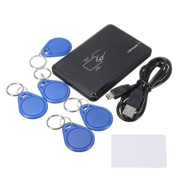 smart home control usb 125khz tk4100/ em4200 card reader contactless support window linux with 5 pcs keyfob id cards
smart home control usb 125khz tk4100/ em4200 card reader contactless support window linux with 5 pcs keyfob id cards