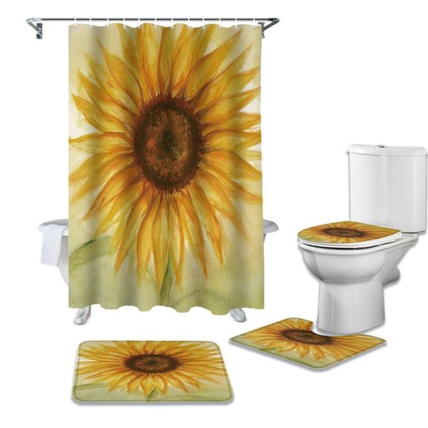waterproof shower curtain set abstract sunflower curtains bathroom decor with
waterproof shower curtain set abstract sunflower curtains bathroom decor with