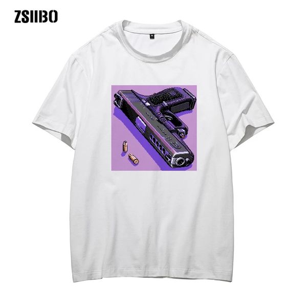 harajuku handgun pistol anime print t shirt hip hop casual streetwear tee summer male short sleeve woman's t-shirt, White;black
harajuku handgun pistol anime print t shirt hip hop casual streetwear tee summer male short sleeve woman's t-shirt, White;black