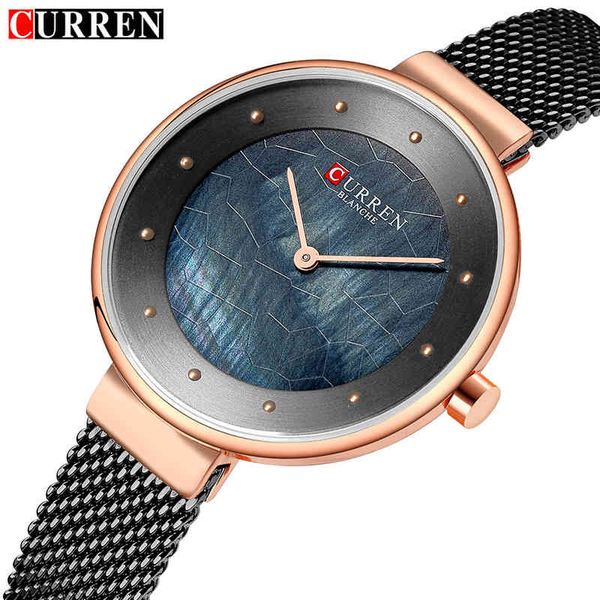 curren luxury brand ladies quartz watches women stainless steel blue watch female wrist watch relogio feminino 210517, Slivery;brown
curren luxury brand ladies quartz watches women stainless steel blue watch female wrist watch relogio feminino 210517, Slivery;brown
