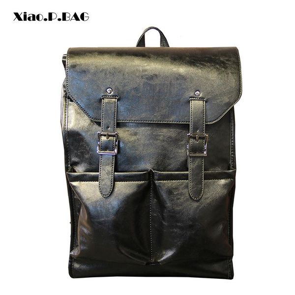 backpack design fashion trend men shoulders bags excellent quality pu leather preppy satchel travel large capacity duffle
backpack design fashion trend men shoulders bags excellent quality pu leather preppy satchel travel large capacity duffle