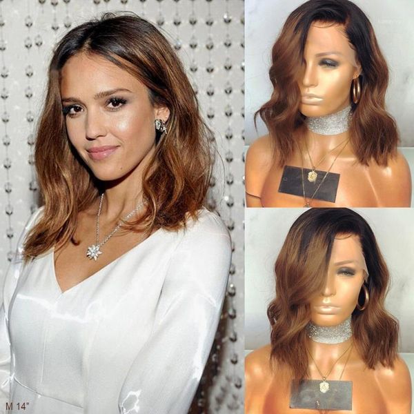 1b/30 lace front human hair wigs 13x4 pre plucked short bob wig for black women ombre brown color wavy brazilian remy 180%1, Black;brown
1b/30 lace front human hair wigs 13x4 pre plucked short bob wig for black women ombre brown color wavy brazilian remy 180%1, Black;brown