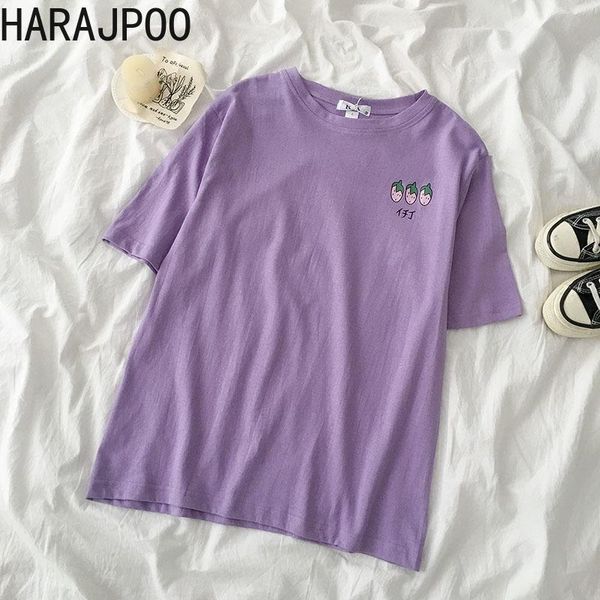 women's t-shirt harajpoo women summer 2021 korean version loose wild round neck printed ins short-sleeved student pullover trend, White
women's t-shirt harajpoo women summer 2021 korean version loose wild round neck printed ins short-sleeved student pullover trend, White