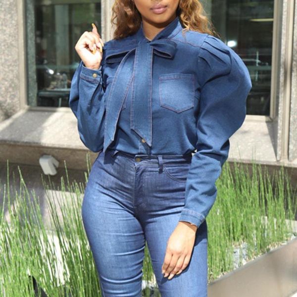 women's blouses & shirts blue denim blouse women lantern sleeve spring 2021 casual plus size african female lady chic short blouses-2, White
women's blouses & shirts blue denim blouse women lantern sleeve spring 2021 casual plus size african female lady chic short blouses-2, White