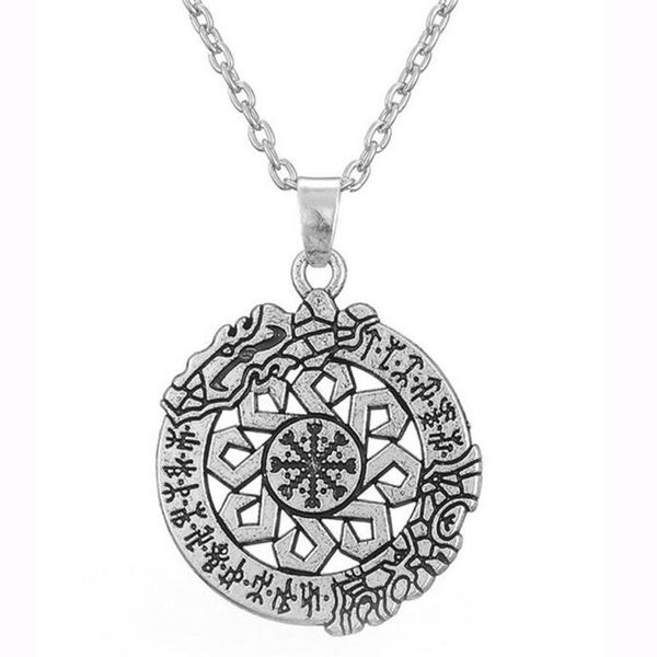 pendant necklaces fashion necklace for pattern with ancient runes solomon viking jewelry link chain zinc alloy drop, Silver
pendant necklaces fashion necklace for pattern with ancient runes solomon viking jewelry link chain zinc alloy drop, Silver