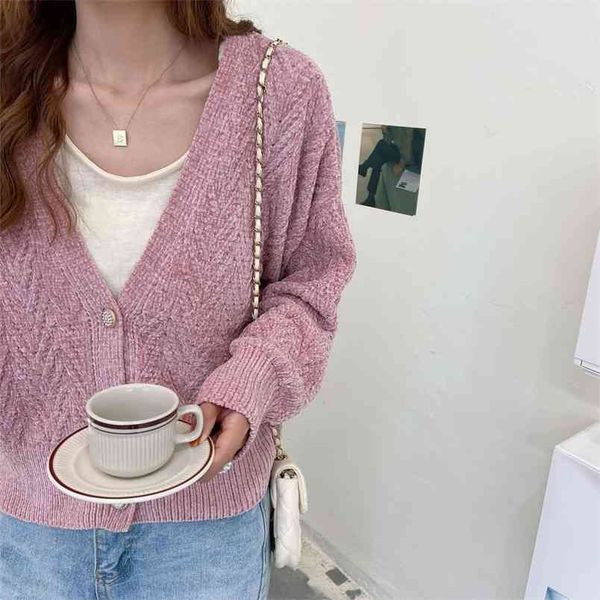 autumn winter women sweater cardigans oversize v neck knit girls outwear korean chic suete mujer ladys coat 210427, White;black
autumn winter women sweater cardigans oversize v neck knit girls outwear korean chic suete mujer ladys coat 210427, White;black