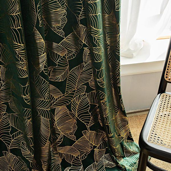 curtain & drapes american luxury golden leaf pattern semi blackout for living room bedroom white tulle panel home decor custom#4
curtain & drapes american luxury golden leaf pattern semi blackout for living room bedroom white tulle panel home decor custom#4