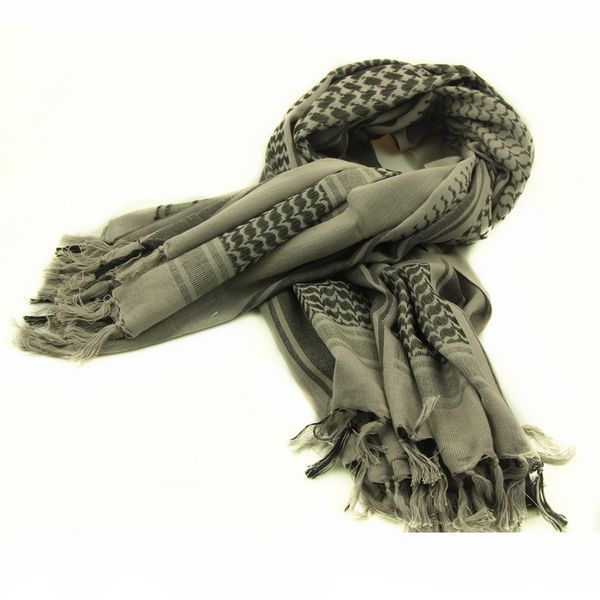 100% cotton grey arab keffiyeh shemagh scarf shawl military tactical scarves desert thickened hijab square windproof bandanas, Blue;gray
100% cotton grey arab keffiyeh shemagh scarf shawl military tactical scarves desert thickened hijab square windproof bandanas, Blue;gray