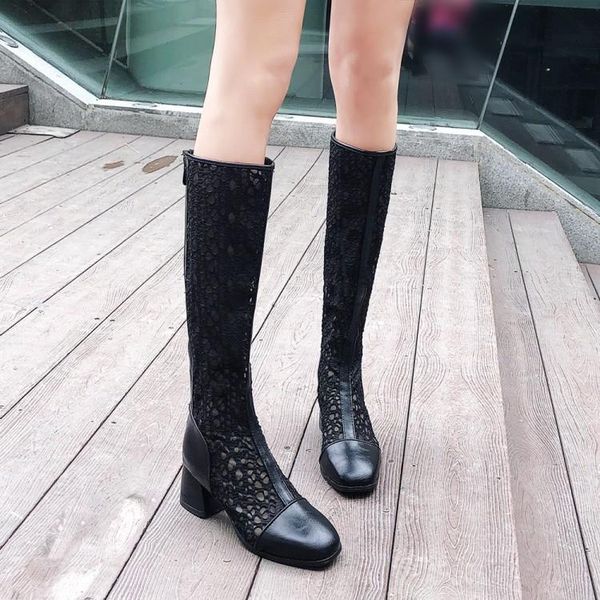 dress shoes pxelena 2021 vintage punk gothic gladiator sandals women mesh chunky block heels knee high summer boots female black 34-43
dress shoes pxelena 2021 vintage punk gothic gladiator sandals women mesh chunky block heels knee high summer boots female black 34-43