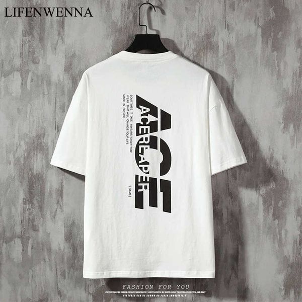 lifenwenna summer men's hip hop t shirt streetwear letter printed t-shirt fashion harajuku tshirt short sleeve casual tee 210528, White;black
lifenwenna summer men's hip hop t shirt streetwear letter printed t-shirt fashion harajuku tshirt short sleeve casual tee 210528, White;black