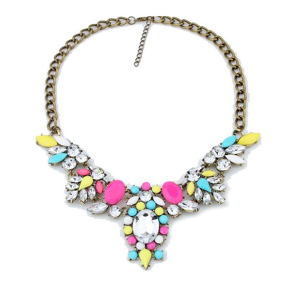 chokers desgin colorful crystal choker for woman elegant flowers pendant neckalce rhinestone statement jewelry, Golden;silver
chokers desgin colorful crystal choker for woman elegant flowers pendant neckalce rhinestone statement jewelry, Golden;silver