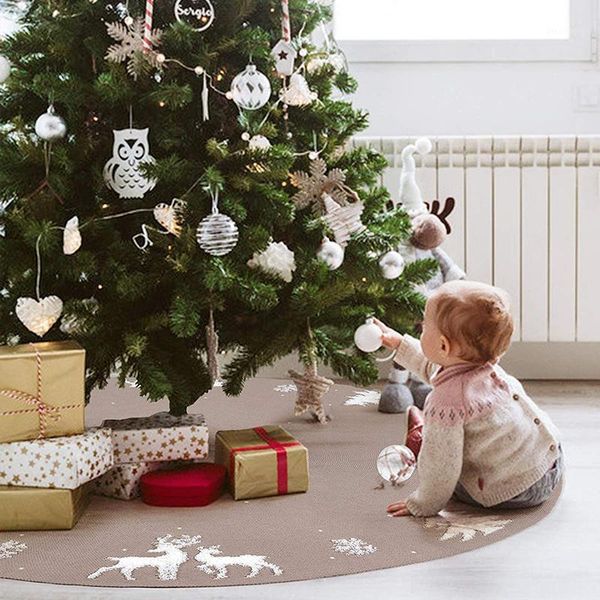 christmas decorations 92/122cm xmas year red knitted elk white flannel embroidered snowflake tree skirt home noel
christmas decorations 92/122cm xmas year red knitted elk white flannel embroidered snowflake tree skirt home noel