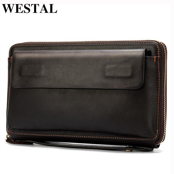 wallets westal men's clutch bag leather purse for men male vintage wallet card holder bags coin 9043, Red;black
wallets westal men's clutch bag leather purse for men male vintage wallet card holder bags coin 9043, Red;black