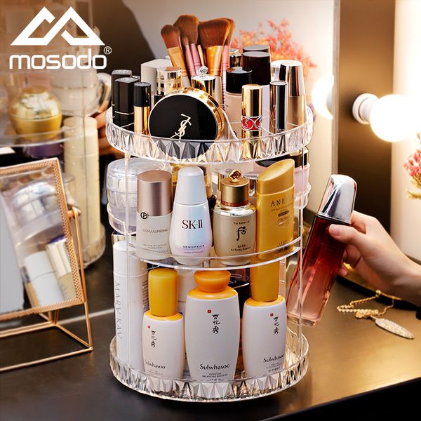 360 degree rotating cosmetic storage box makeup organizer cosmetics storage rack fashion beauty crysta hef dispay stand
360 degree rotating cosmetic storage box makeup organizer cosmetics storage rack fashion beauty crysta hef dispay stand