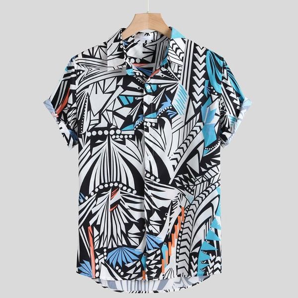 men's casual shirts men fashion mens hit color printing turn down collar short sleeve loose shirt blouse handsome, White;black
men's casual shirts men fashion mens hit color printing turn down collar short sleeve loose shirt blouse handsome, White;black