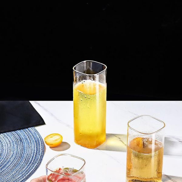 230/380/470ml glass cup heat-resistant wine drinkware transparent tea juice milk square home accessories glasses
230/380/470ml glass cup heat-resistant wine drinkware transparent tea juice milk square home accessories glasses