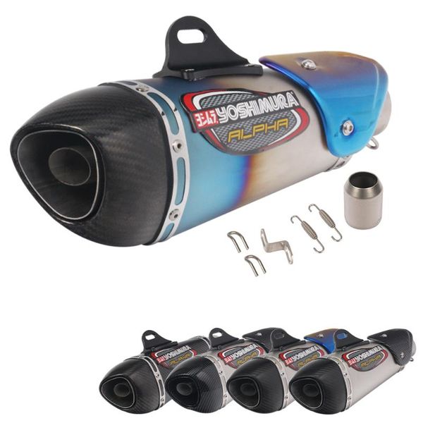 motorcycle exhaust system 38-51mm universal motorycle yoshimura escape moto modify muffler link pipe carbon fiber for bmws1000rr ninja400 r1
motorcycle exhaust system 38-51mm universal motorycle yoshimura escape moto modify muffler link pipe carbon fiber for bmws1000rr ninja400 r1