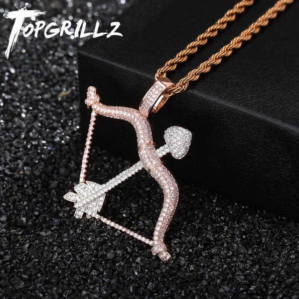 new designed iced out bow & arrow pendant solid back necklace hip hop gold silver color mens/women charm chain jewelry x0707
new designed iced out bow & arrow pendant solid back necklace hip hop gold silver color mens/women charm chain jewelry x0707