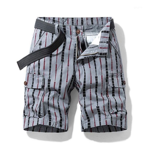 men's shorts 2021 summer casual stripe cargo men jogger military tactical cotton loose overalls, White;black
men's shorts 2021 summer casual stripe cargo men jogger military tactical cotton loose overalls, White;black
