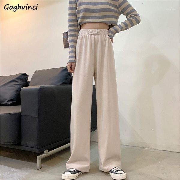 women casual pants winter plus velvet thicken solid high waist elastic wide leg trousers loose full-length simple all-match chic women', Black;white
women casual pants winter plus velvet thicken solid high waist elastic wide leg trousers loose full-length simple all-match chic women', Black;white