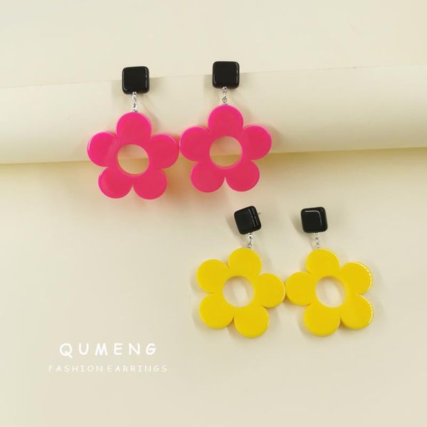 dangle & chandelier ins selling simple fluorescent color exaggerated thick acrylic flower drop earrings statement punk hip-hop vintage jewel, Silver
dangle & chandelier ins selling simple fluorescent color exaggerated thick acrylic flower drop earrings statement punk hip-hop vintage jewel, Silver