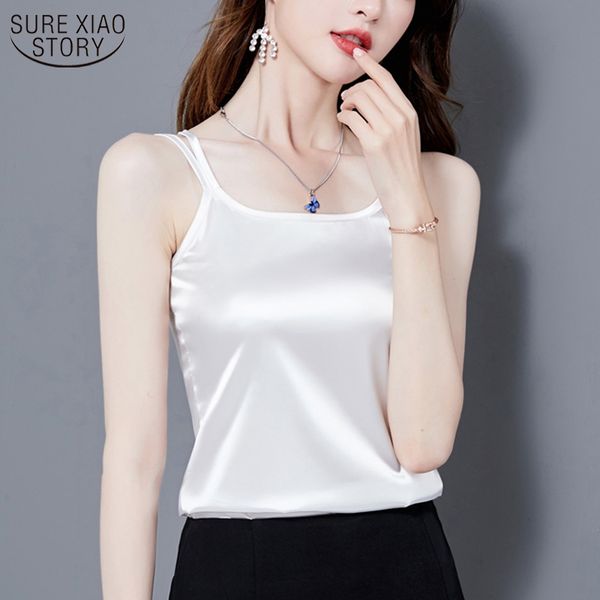 summer tank slim fit inside and outside camisole women fashion solid color wild nylon for woman 9294 210508, White
summer tank slim fit inside and outside camisole women fashion solid color wild nylon for woman 9294 210508, White
