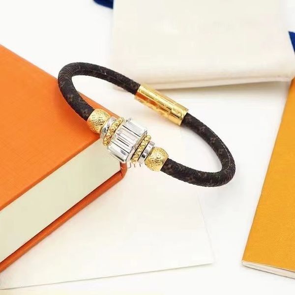 donia jewelry luxury bangle leather rope exaggerated titanium steel micro-inlaid zircon gift box from european and american fashion designer, Black
donia jewelry luxury bangle leather rope exaggerated titanium steel micro-inlaid zircon gift box from european and american fashion designer, Black