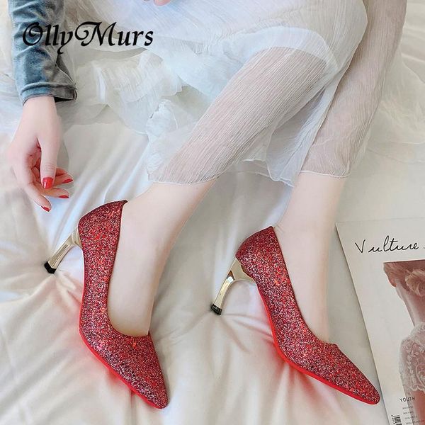 dress shoes ollymurs women pumps fashion high heels wedding bling glitter woman red gold silver stiletto, Black
dress shoes ollymurs women pumps fashion high heels wedding bling glitter woman red gold silver stiletto, Black