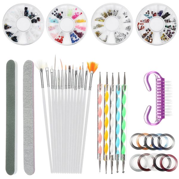 dotting pen kit nail brush dotting painting drawing nail art brush gel polish rhinestones tools gel painting pen, Silver
dotting pen kit nail brush dotting painting drawing nail art brush gel polish rhinestones tools gel painting pen, Silver