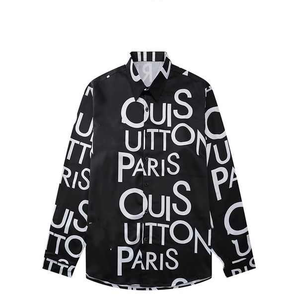 luxurys designers dress shirt menswear fashion society black men solid color business casual mens long sleeve -3xl#099, White;black
luxurys designers dress shirt menswear fashion society black men solid color business casual mens long sleeve -3xl#099, White;black