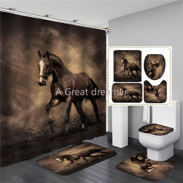 shower curtains 3d running horse print bathroom set curtain flannel bathing mat doormat toilet lid cover decor home carpet with anti-slip
shower curtains 3d running horse print bathroom set curtain flannel bathing mat doormat toilet lid cover decor home carpet with anti-slip