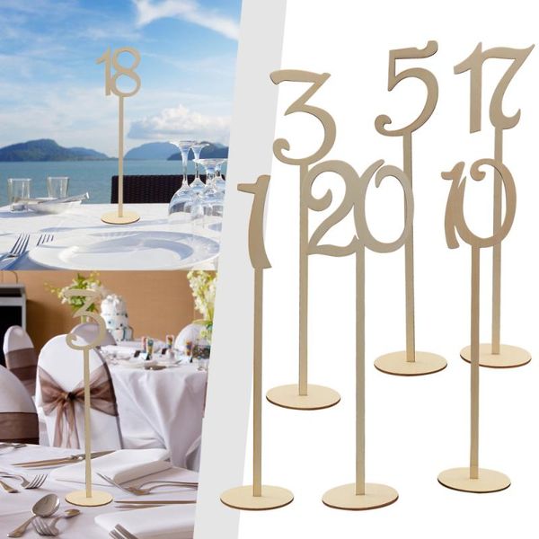 party decoration 20pcs 1-20 wooden table numbers with holder base for wedding or home (wood color)
party decoration 20pcs 1-20 wooden table numbers with holder base for wedding or home (wood color)