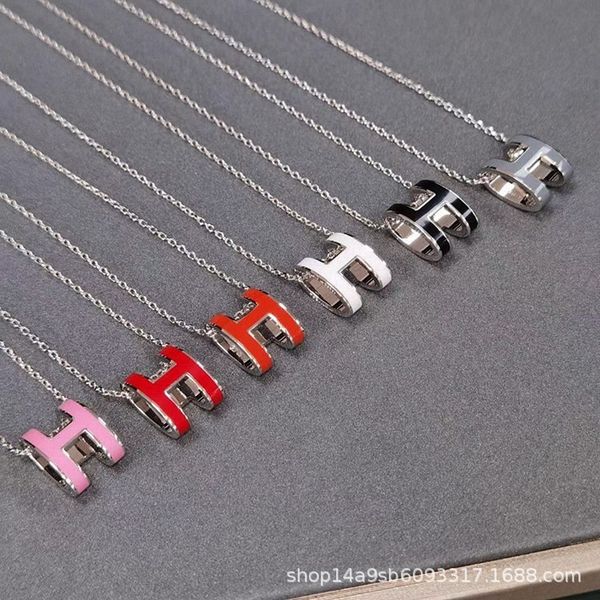 fine sterling silver enamel glue dropping clavicle necklace female rose gold white black orange short pendant exclusive jewelry sale
fine sterling silver enamel glue dropping clavicle necklace female rose gold white black orange short pendant exclusive jewelry sale