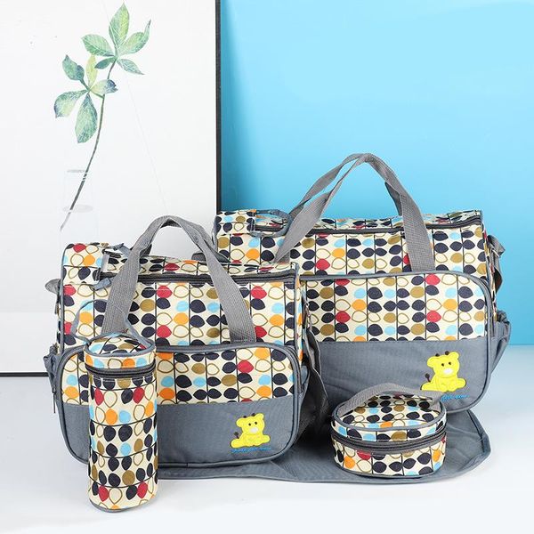 duffel bags multifunction mummy 5 pieces sets large capacity print handbag storage bag travel tote for women
duffel bags multifunction mummy 5 pieces sets large capacity print handbag storage bag travel tote for women