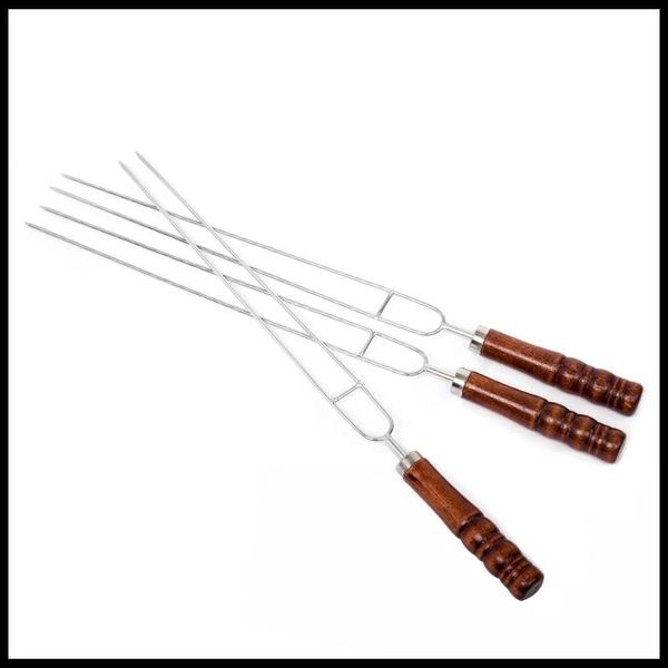 tools & accessories stainless steel bbq skewers wood handle long barbecue brush chicken holder rotisserie parrilla barbacoa kitchen supplies
tools & accessories stainless steel bbq skewers wood handle long barbecue brush chicken holder rotisserie parrilla barbacoa kitchen supplies
